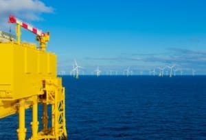 North Sea Offshore wind farm and HVDC Substation